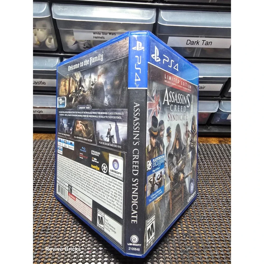 Assassin's Creed Syndicate - Limited Edition (Sony PlayStation 4, PS4, 2015) CIB